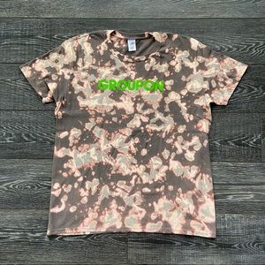 Groupon Bleach Dye T-Shirt